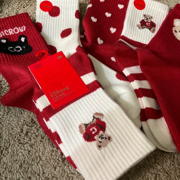 A wonderful set of Christmas cashmere warm soft socks - Picture 5 of 7